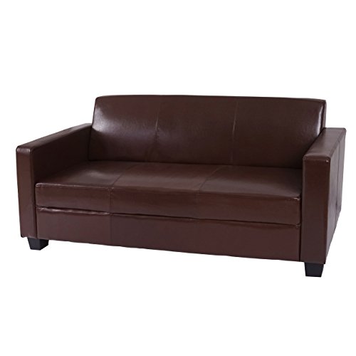 Mendler 3er Sofa Busto, Loungesofa Couch, Leder