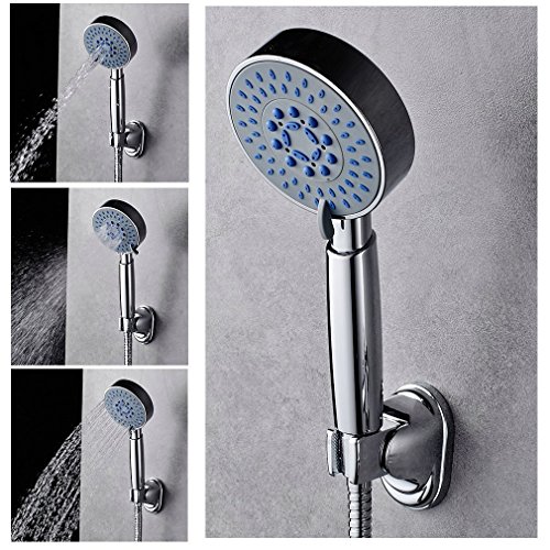 Auralum® Zeitgenössig Duschset Brauseset Handbrauseset Duschsystem Dusche Inkl. Handbrause + Wandhalterung