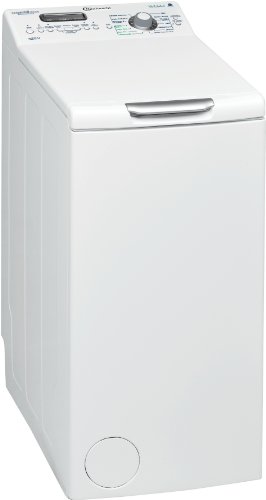 Bauknecht WAT UNIQ 65 AAA Waschmaschine Toplader / A+++ A / 1200 UpM / 6.5 kg / Weiß / besonders leise / Vollwasserschutz / FLD-display /Mengenautomatik / Vollwasserschutz