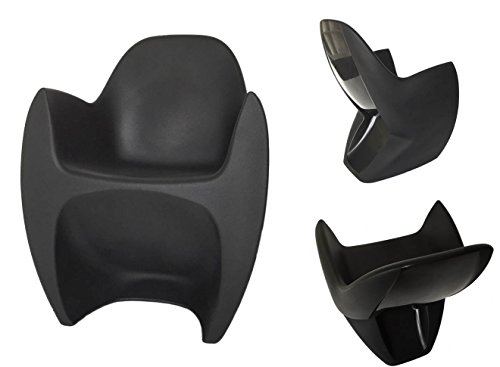 Designer Sessel "LOFT" - Objektmöbel aus Kunststoff in Schwarz. Maße 65 x 53 x 84 cm. Topp in Design & Qualität!