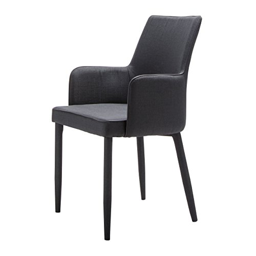 Esszimmerstuhl TABLO Stuhl mit bezogenem Gestell in 4 Farben 45x90x50cm (Schw...