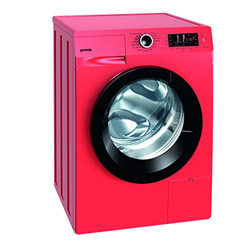Gorenje W 8543 TR Waschmaschine FL/A+++/8 kg/1400 UpM/rot/Totaler AquaStop/SensoCare-Waschsysteme/VitaProgramme/Colour Collection