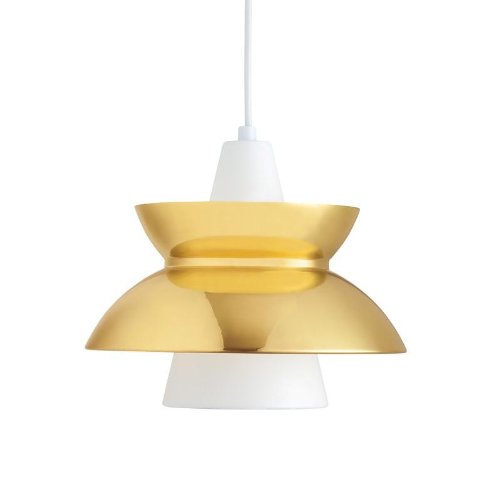 Louis Poulsen DooWop Leuchte - gold - Messing - Design - Deckenleuchte - Pendelleuchte - Wohnzimmerleuchte