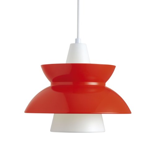 Louis Poulsen - DooWop Leuchte - rot - Design - Deckenleuchte - Pendelleuchte - Wohnzimmerleuchte