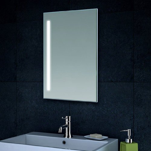 Lux-aqua Design Wand Spiegel Badezimmerspiegel LED Beleuchtung mit 420 Lumen MT60-40