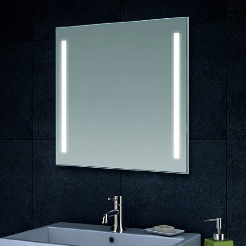 Lux-aqua Design Wand Spiegel Badezimmerspiegel LED Beleuchtung mit 420 Lumen MT60-60