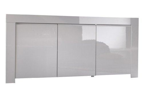 LC spa Sideboard Amalfi 3 Türen, 160 x 84 x 50 cm, weiß hochglanz