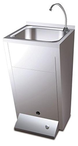 Standwaschbecken Edelstahl Handwaschbecken Standmodell Waschstation Waschbecken