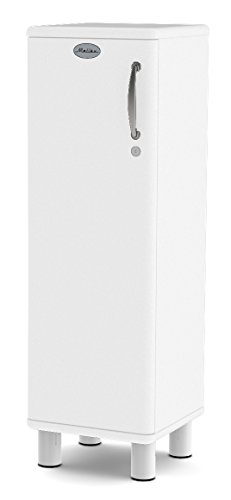 tenzo 5121-005 Malibu Designer Schrank niedrig, abschließbar, 111 x 35 x 34 cm, MDF lackiert, weiß