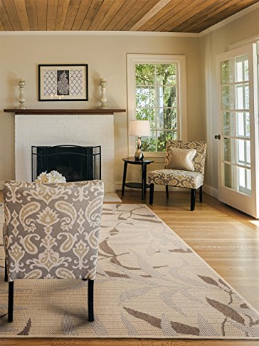 benuta Flachgewebe Teppich Dawn Bamboo Beige 160x230 cm | Pflegeleichter Teppich für Flur und andere Wohnräume