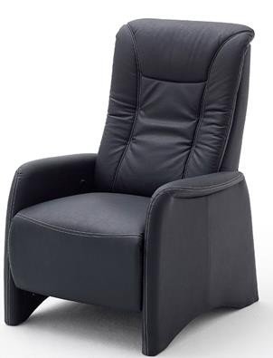 Dreams4Home Fernsehesessel 'Phoenix', in schwarz, max.150kg,Relaxsessel, Wohnzimmer, Sessel, Relaxer, TV-Sessel