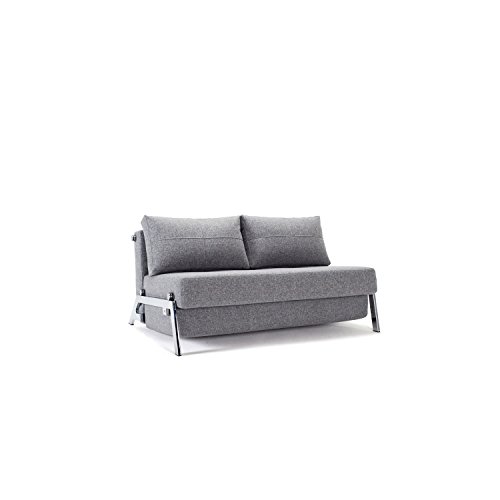 Innovation Schlafsofa Cubed Deluxe, Schlafcouch Funktionssofa grau