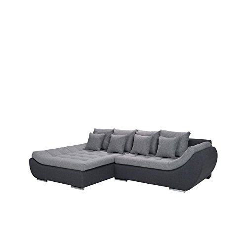 Mirjan24  Elegante Polsterecke Mono, Design Ecksofa, Eckcouch mit Bettkasten und Schlaffunktion, Schlafsofa, L-Form Moderne Couch Couchgarnitur