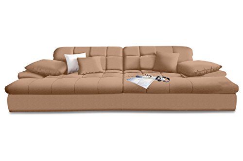 Sofa Couch Nova Via Bigsofa Biarritz - Braun
