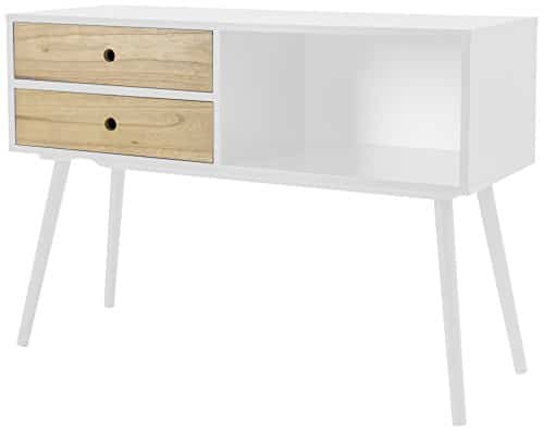tenzo 1362-001 Page Sideboard, Holz, weiß, 99,5 x 38 x 70,5 cm
