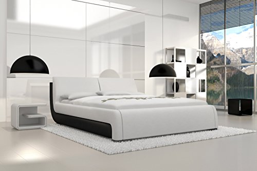 SAM® Design Polsterbett Bett Tezero in weiß 180 x 200 cm