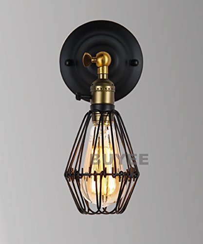 Buyee® Moderne Industrie Wandlampe Edison-Lampe Retro Wand-Licht-rustikale Weinlese-Wand-Licht Lampe