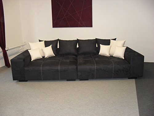 Big Sofa – Made in Germany – Bezug Noble Lux - Freie Farbwahl ohne Aufpreis aus ca. 70 Farben – Nahezu jedes Sondermaß möglich! Sprechen Sie uns an. Info unter 05226-9845045 oder info@highlight-polstermoebel.de