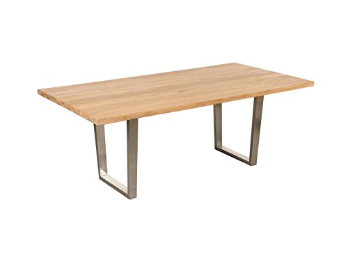 SAM® Esszimmer Tisch Rostock aus Wildeiche ca. 180 x 90 cm