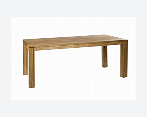 SAM® Esszimmertisch Esszimmer Tisch Damar Wildeiche 200 x 90 cm geölt Esszimmer Handarbeit