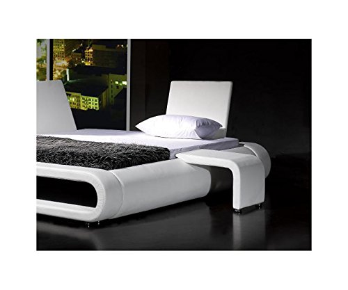SAM® Nachtkommode Rondo in weiß Nachttisch passend zum Bett futuristisches Design
