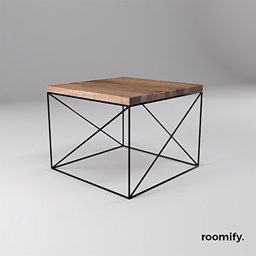 roomify Beistelltisch MUNIO black 55x55 cm
