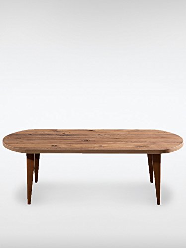 Hochwertiger Vintage Tisch Tagus braun Tisch Massivholz 120 x 37 x 70