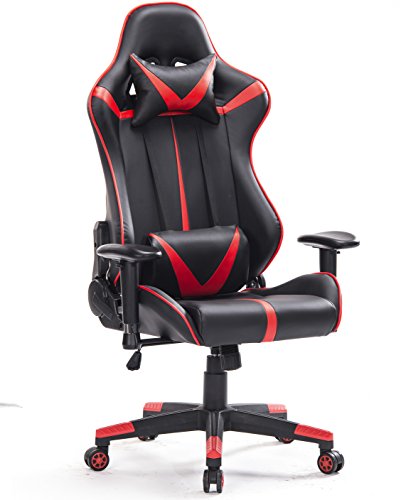 Top Gamer Ergonomische Gaming Stuhl hohe Rückenlehne Computer-Bürostuhl