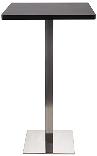 Bartisch Stehtisch Bistrotisch Schwarz 60x60x105 - M-BT60H/2349