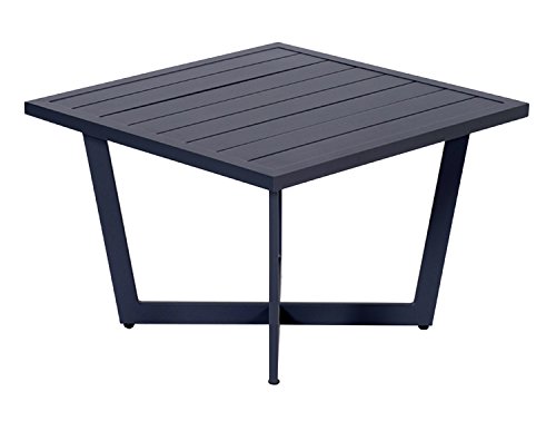 Garden Impressions 07028GT side table, Carbon Schwarz, 62,5 x 62,5 x 42 cm
