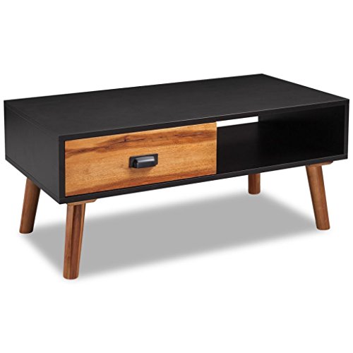 vidaXL Massivholz Couchtisch Fernsehschrank Sideboard Konsolentisch Wohnmöbel