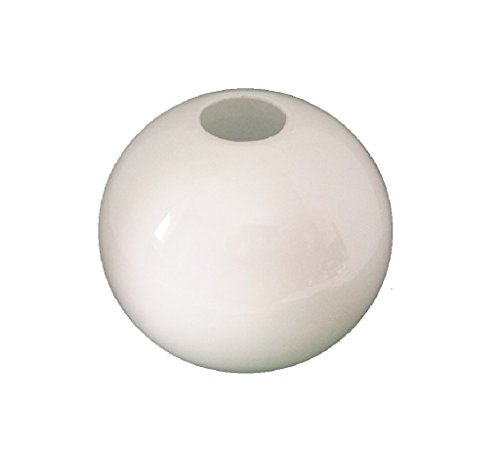 Weiß Glas Anhänger Globe Lampenschirme. Verschiedene Größen. (Kugel, Kreis, Kugel, Licht, Ersatz)