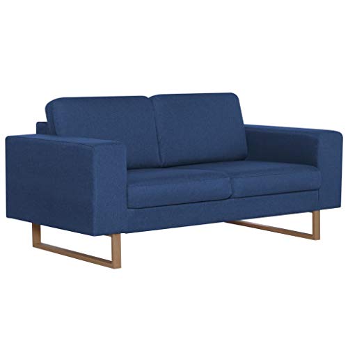 vidaXL Sofa 2-Sitzer Stoff Polstersofa Loungesofa Sitzmöbel mehrere Auswahl