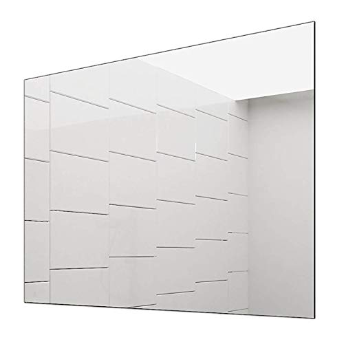Concept2u Spiegel -Badspiegel -Wandspiegel 5 mm - Kanten fein poliert - inkl. verdeckter Halterungen quer oder hochkant Montage möglich