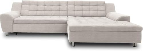 DOMO. collection Ecksofa Merida, Sofa in L-Form, Eckcouch, Couch-Garnitur, Polsterecke 304 x 200 x 84 cm (BxTxH), beige
